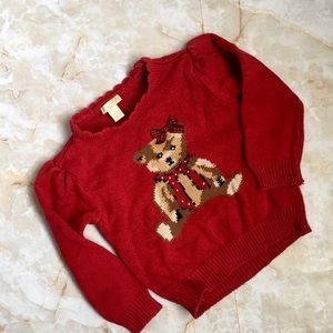 Children’s Place Red Teddy Sweater 3t